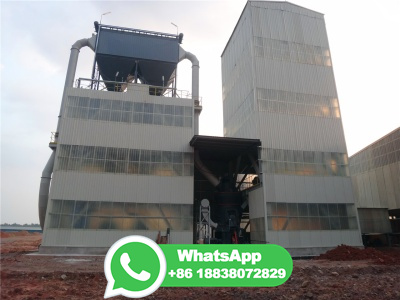 Cement Grinding Plant Equipped With an Energy Saving Horizontal Roller Mill